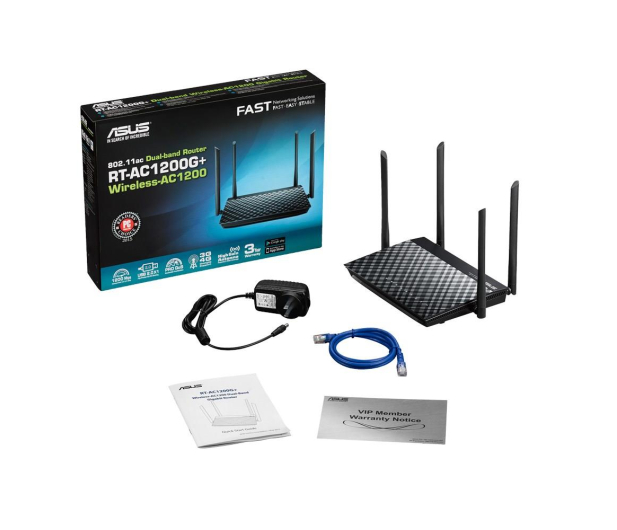 Router ASUS RT-AC1200G+ 1200Mb/s a/b/g/n/ac - 281411 - zdjęcie 6